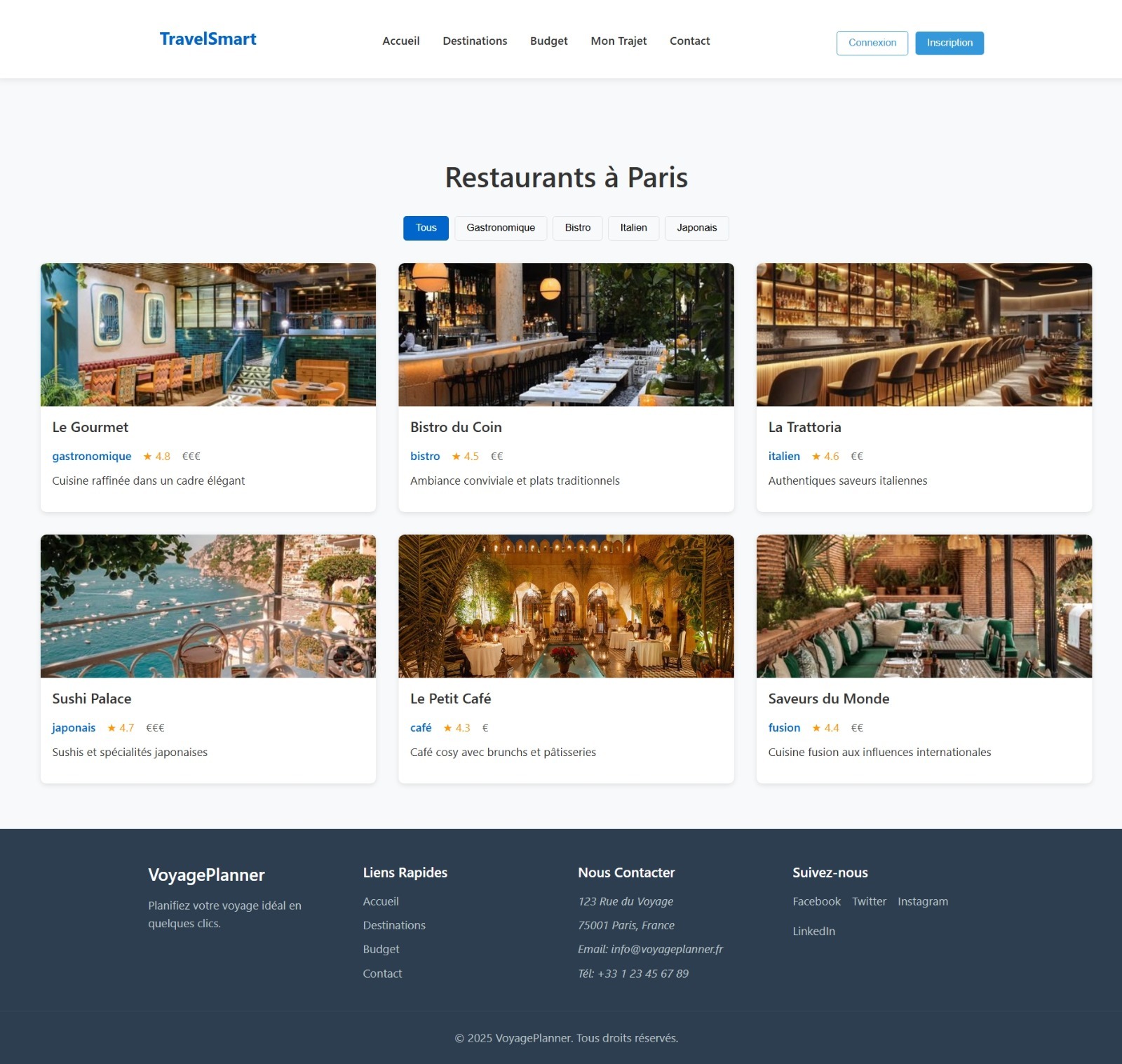 Calculateur Nutritionnel